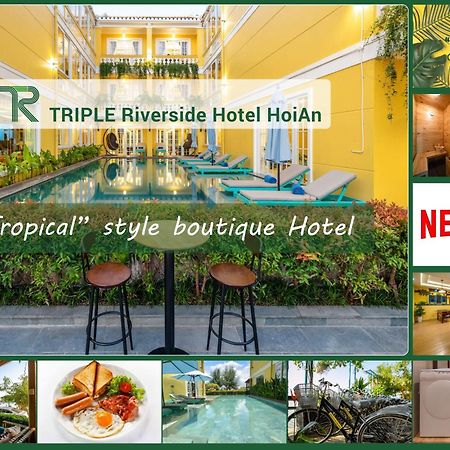 Khách sạn Biệt thự TRIPLE Riverside Hội An Hotel Ngoại thất bức ảnh